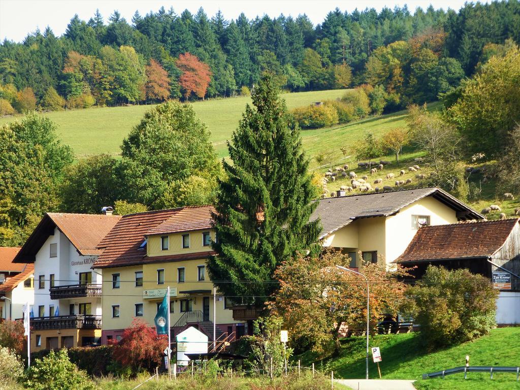 Hotel Gasthof Zur Krone Oberzent Exteriér fotografie