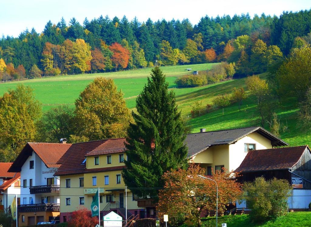Hotel Gasthof Zur Krone Oberzent Exteriér fotografie